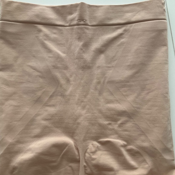 SPANX Oncore High-Waist Shaping Shorts in Light Nude - Picture 6 of 10